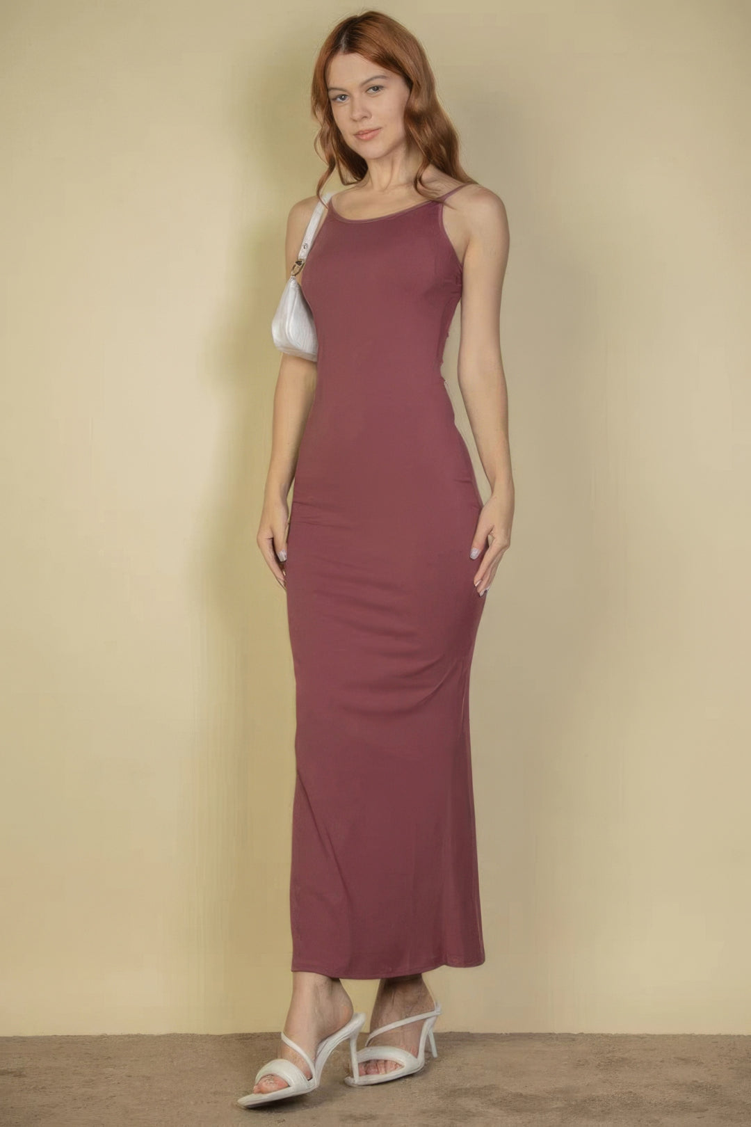 Ribbed Mermaid Hem Camisole Maxi Dress | Timeless Elegance and Comfort