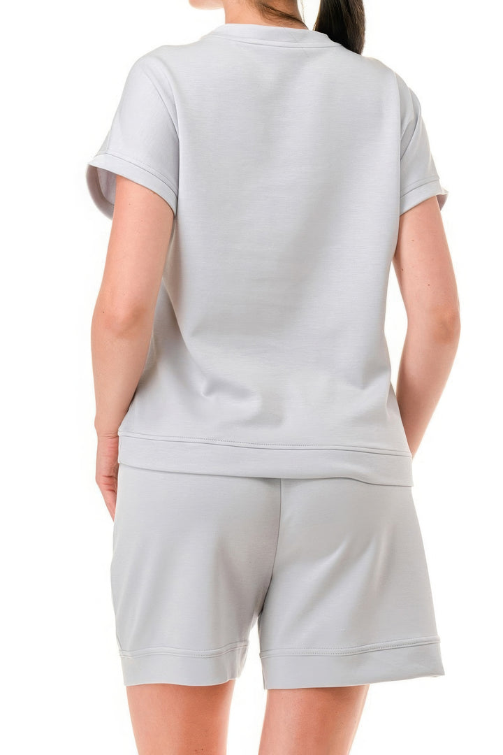 Air Cotton Top and Shorts Set