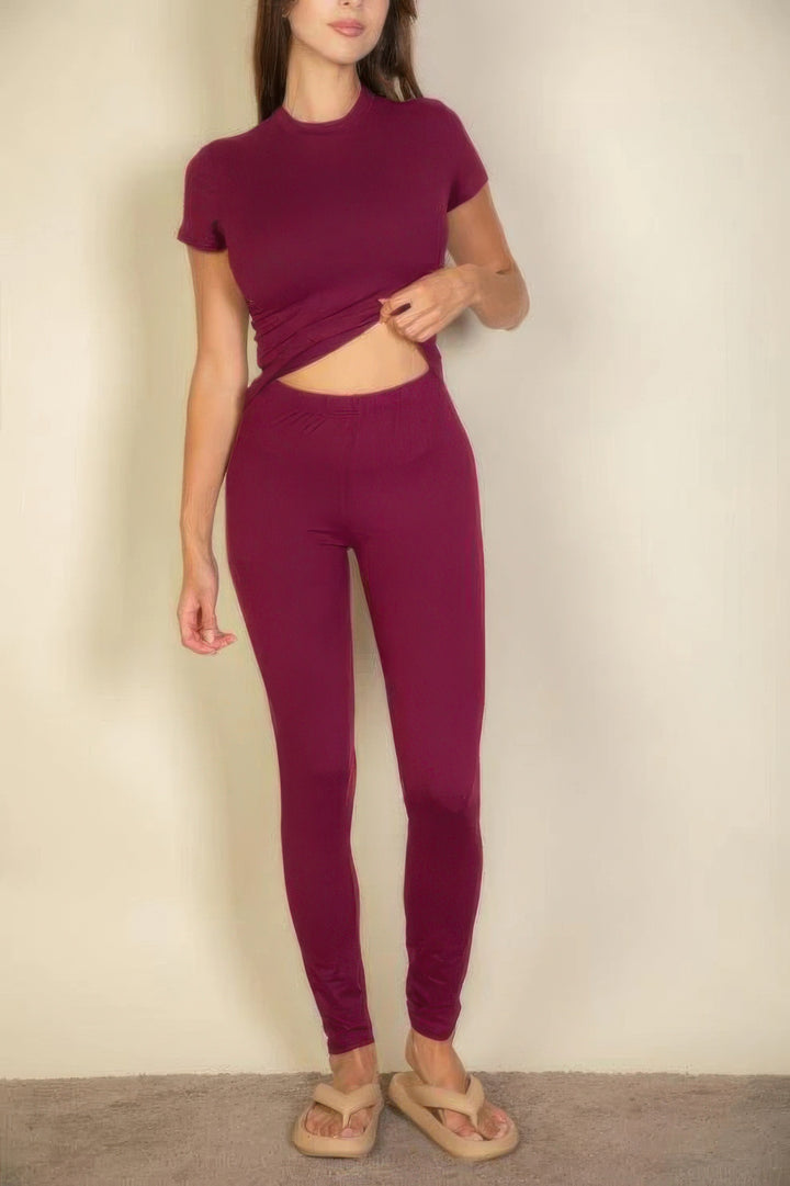 Capella | Basic Solid Leggings