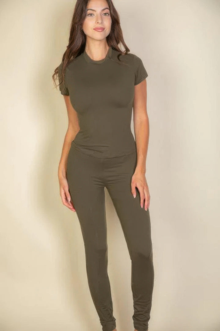 Capella | Basic Solid Leggings