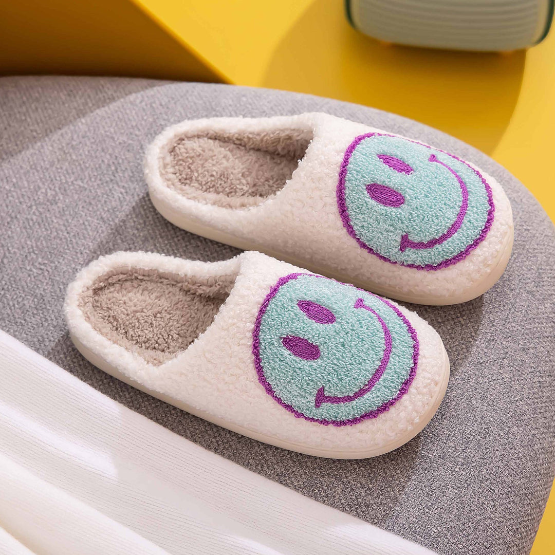 Smiley Face Slippers