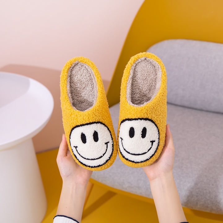 Smiley Face Slippers