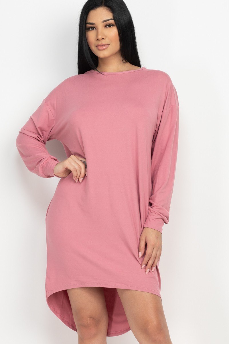 Capella | Cozy High Low Dress