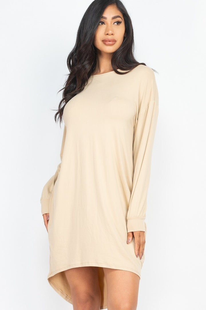 Cozy High Low Dress