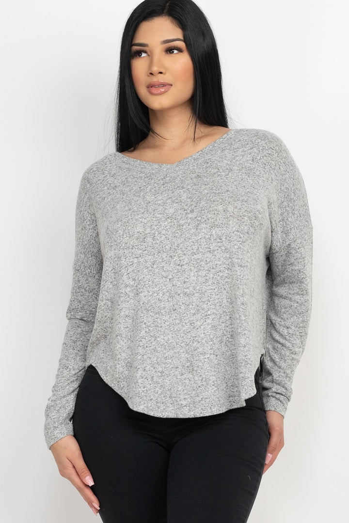 Sleeve Cozy Top