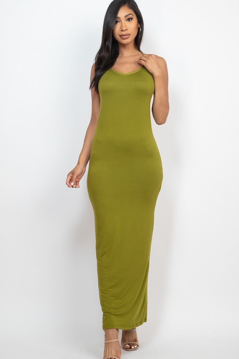 Capella | Racer Back Maxi Dress