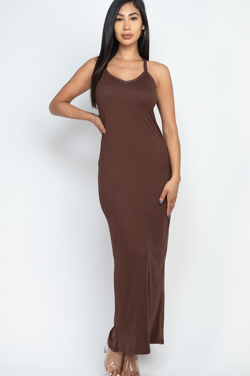 Capella | Racer Back Maxi Dress