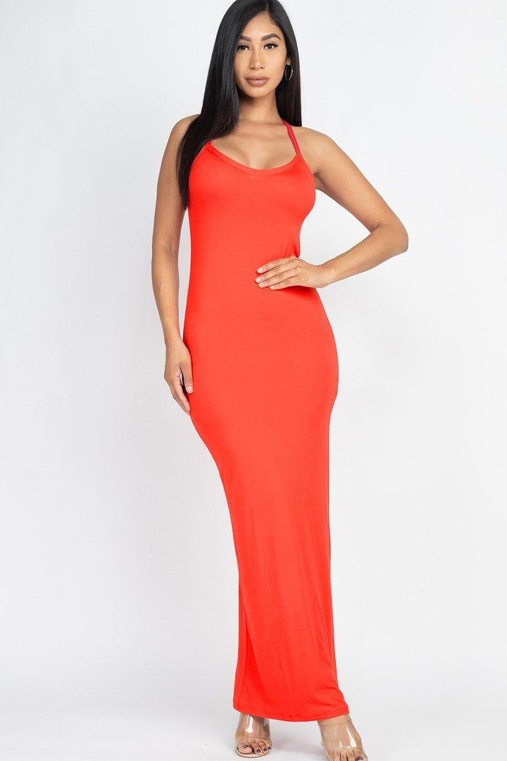 Capella | Racer Back Maxi Dress