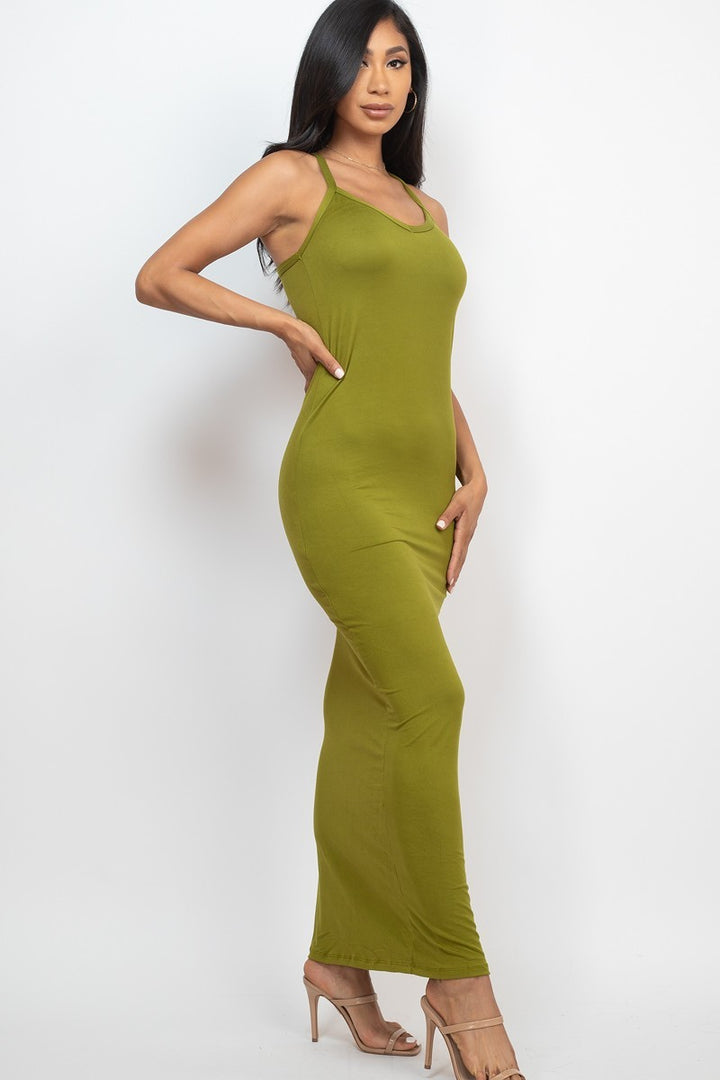 Capella | Racer Back Maxi Dress