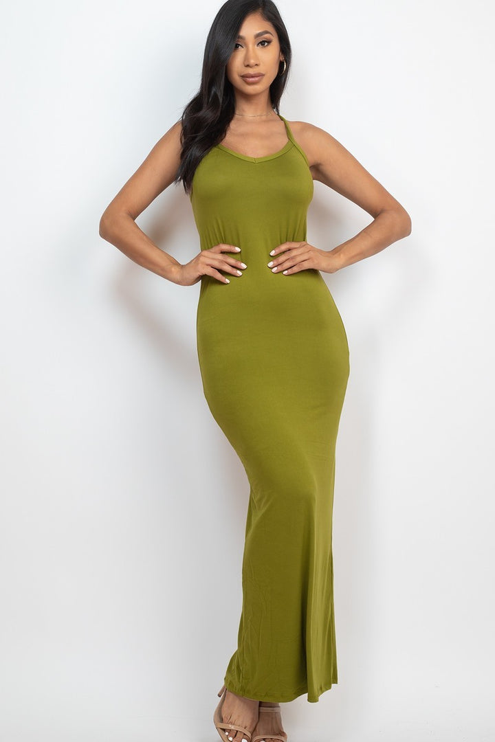 Capella | Racer Back Maxi Dress