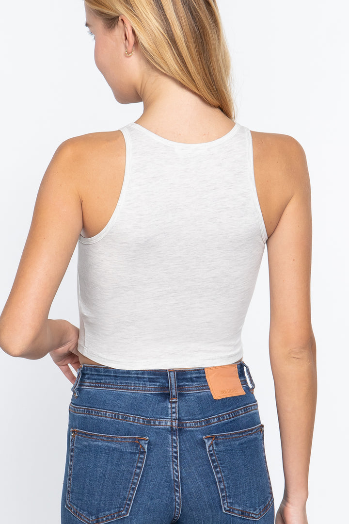 Halter Neck Crop Top