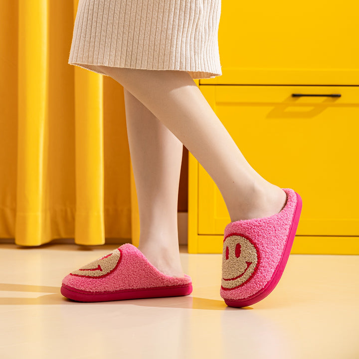 Smiley Face Slippers