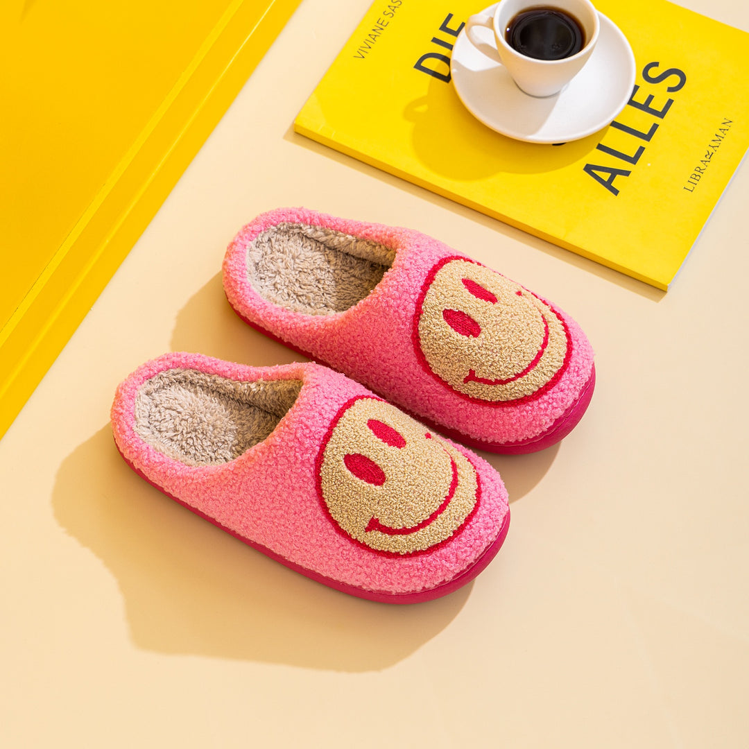 Smiley Face Slippers