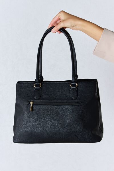 Structured Leather Handbag